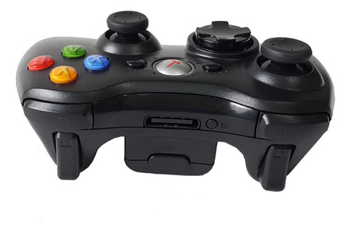 Joystick Sem Fio Para Xbox 360 Controle Preto Knup Kp-5122