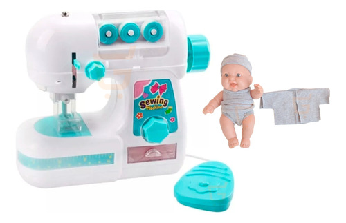 Máquina De Tejer, Infantil Para Coser Juguete 100% Funcional