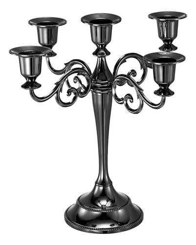 Patikil Portavelas De Candelabro, Soporte De Metal De 5 Braz