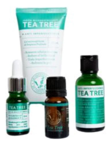 Kit Limpieza Facial Con Tea Tree