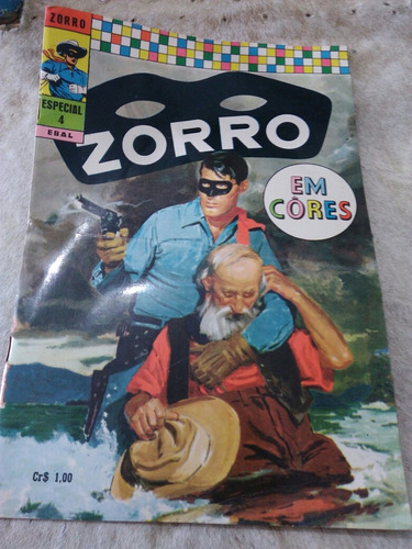 Zorro Em Cores N.4 1.970