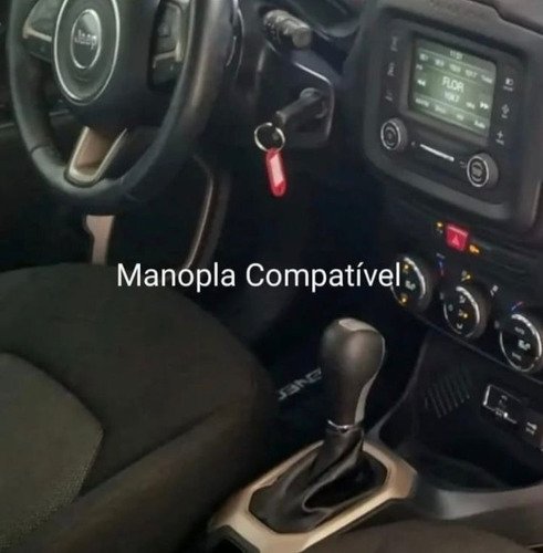 Capa Manopla Câmbio Automático Jeep Renegade 2016 2017 2018