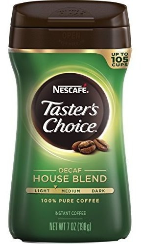 Opción De La Casa Mezcla De Nescafé Descafeinado Catador De 