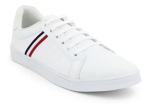 Tenis Urbano Para Hombre Color Blanco Prim ver Env o gratis