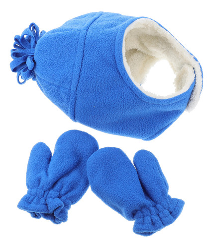 1 Juego De Gorro De Invierno Y Guantes Para Bebés, Gorro Con