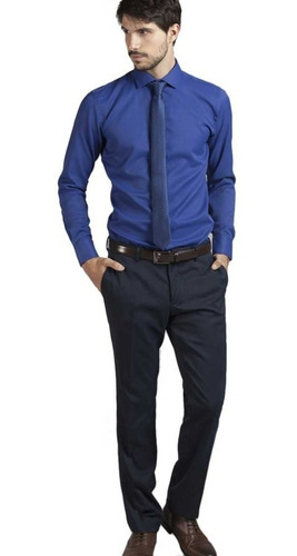 Camisa Hombre Semi Entallada Christian Dior Premium