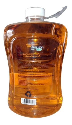Jabón Líquido Para Manos Antibacterial Member´s Choice 4 L