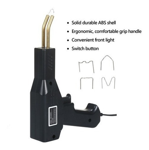 Imagen 6 de 8 de Soldadora De Plástico Con Clip, Cuchillo Y Clavos De Onda