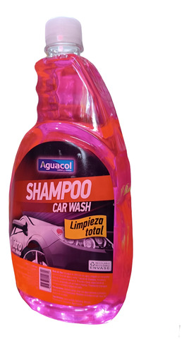 Shampoo Concentrado Aguacol Limpieza Total 1 Litro