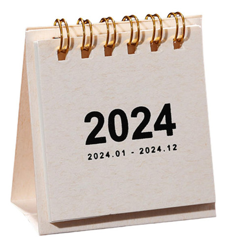 Mini Calendario De Escritorio 2024, Calendario De Escritorio