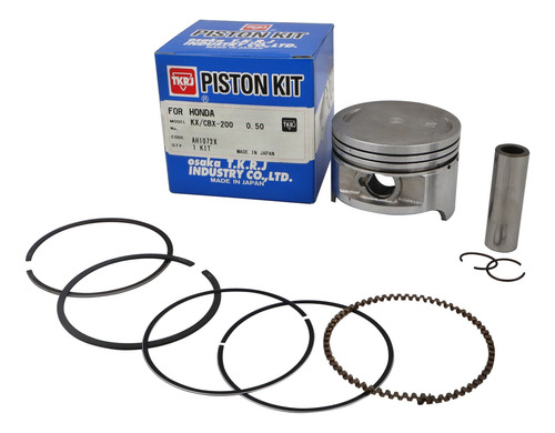 Kit Piston Perno Y Aros Honda Xr 200 Brasil 0.50mm 