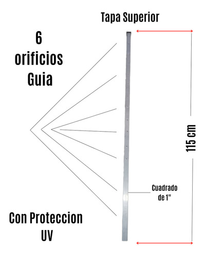 Kit Cerco Electrico Para 50 Metros Seg Advance Con Postes