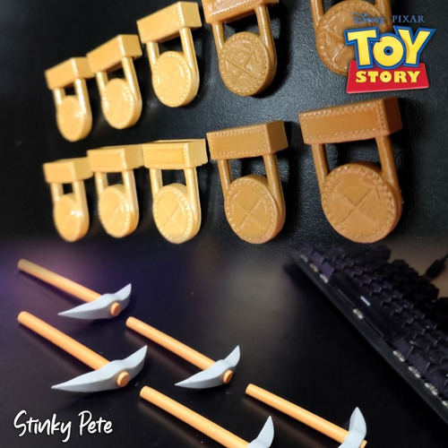 Toy Story Oloroso Pit Stinky Pete Custom Tamaño Real (Usado)