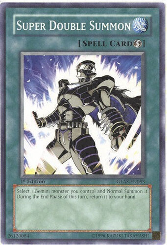 Super Double Summon (glas-en053) [yu-gi-oh!]