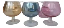 Comprar Antiguas Copas Cognac.cristal. Aragón. 6 U. Tres Colores