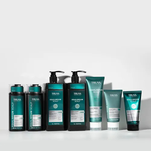 Truss Equilibrium Scalp Kit Shampoo Condicionador 1l Máscara