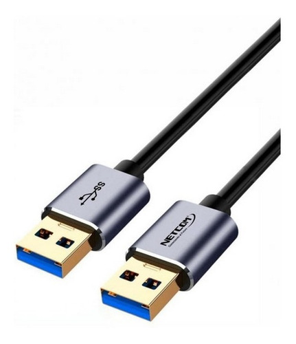 Cable Usb 3.0 Macho A Macho De 3 Metros Netcom