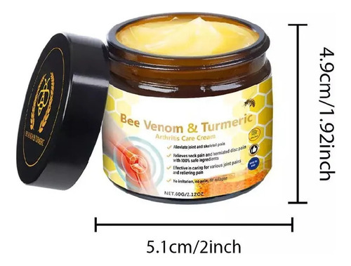 3 Creme Para Juntas Com Açafrão E Geleia Real