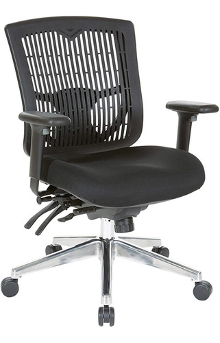 Office Star - Silla De Gerente Con Respaldo De Plást