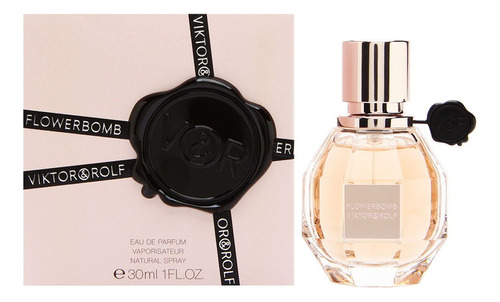 Perfume Flowerbomb De Viktor & Rolf Para Mujer, 1 Onza, Eau 