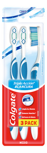 Cepillo Triple Accion Colgate Extra Blancura X 3 Und