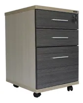 Comprar Arturito 3 Gavetas Lazzio C\u002Fruedas Gris Plomo\u002Fclaro Nuevo