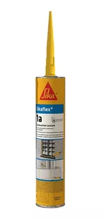 Sika Sellador Elástico Poliuretano Sikaflex 1a 300 Ml Color Negro