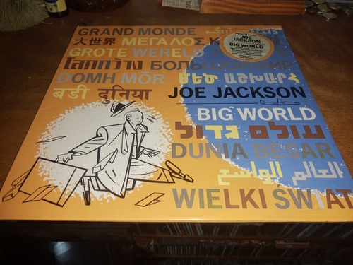 Joe Jackson  Big World 2lp Original Usa 1986