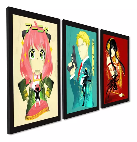 Quadro Decorativo Spy x Family Anime