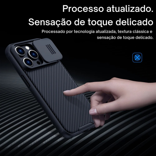 Capa Camshield Pro Case Nillkin Para iPhone 15 Pro Max