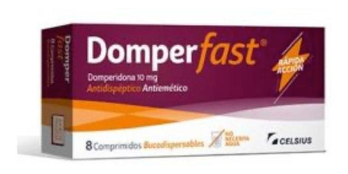 Domper Fast X 8 Comprimidos
