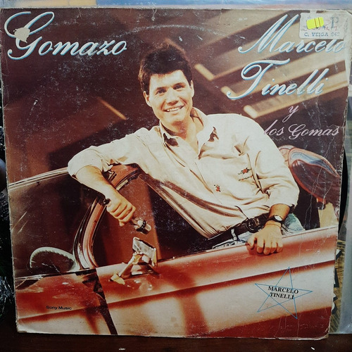 Vinilo Gomazo Marcelo Tinelli Y Los Gomas Cp2