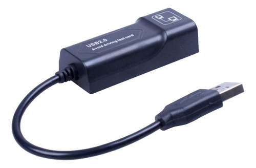 Adaptador Fio Usb 2.0 Para Ethernet 100 Mbps Com Rc8512