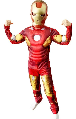 Disfraz Super Heroe, Iroman, Niño Iron Man Avengers