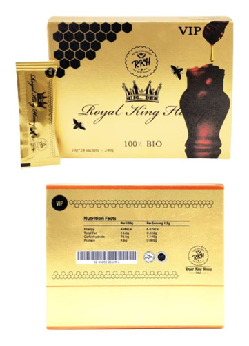 Miel De Malasia Royal King Honey 24 Sachet 10g