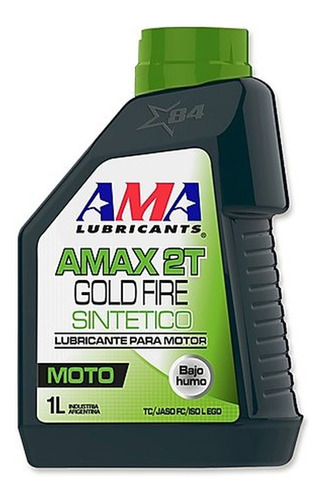 Aceite Ama Oils P/ Mescla 2t Golfire Sintetico Solomototeam