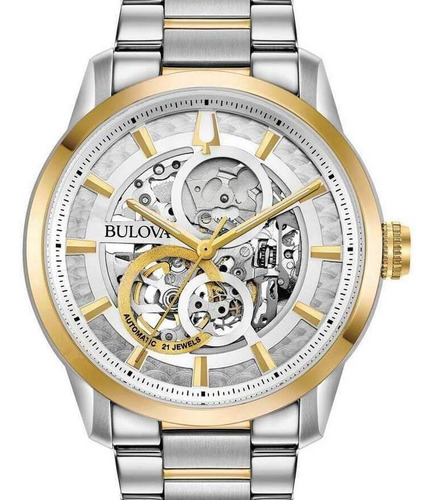 Relogio Bulova Masculino Classic Automatico - 98a214