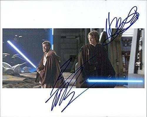 Imagen 1 de 1 de Firmado Star Wars (hayden Christensen / Ewan Mcgregor) 8x10