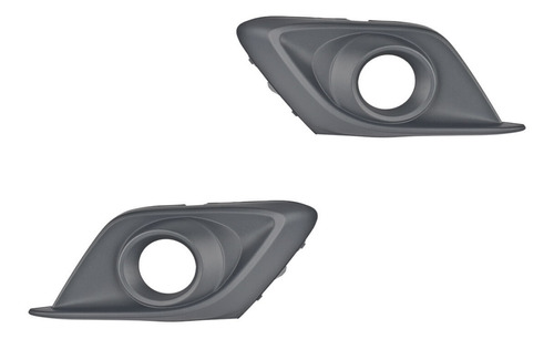 (2) Rejillas Defensa Mazda 3 2014-2016 Tong Yang