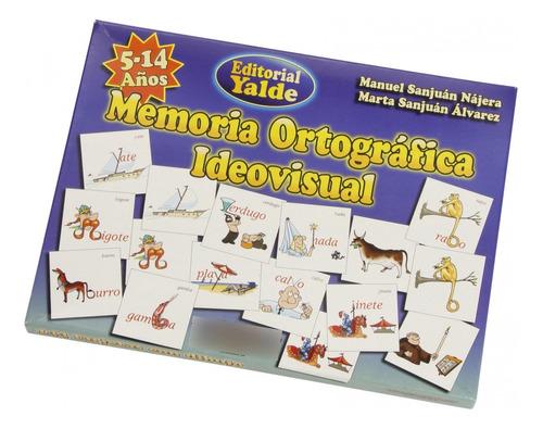 Livro Fisico -  Memoria Ortografica Ideovisual (tarjetas)