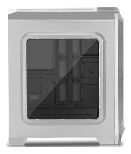 Gabinete Gamer War Robot White/prateado Cg-01f5 Kmex Cor Prateado