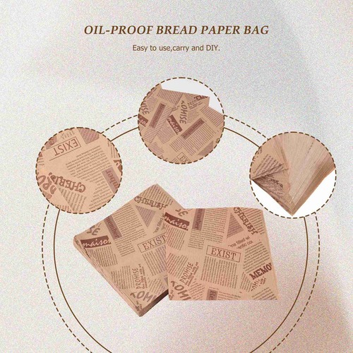 O 100 Bolsas De Pan Para Sándwiches, 12 X 12 Cm, Galletas,