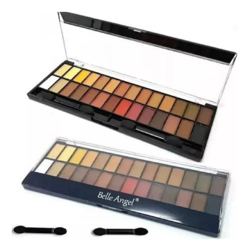 Paleta De Sombras Matte 28 Cores Belle Angel Makeup B013-1