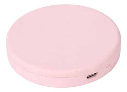 Espejo Led Compacto Con Forma Redonda, Aumento 3x, Recargabl