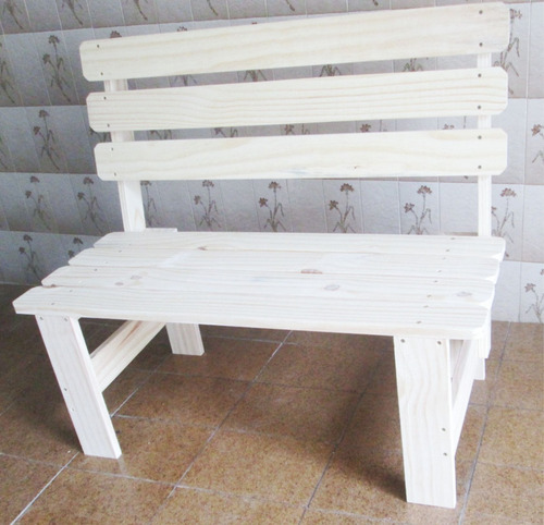 Banco Madeira Lixada, Pallet Com Encosto - Euca P/ Jardim, Churrasqueira, Sala, Varanda Com Estilo E Sustentabilidade