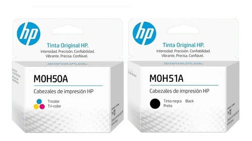 Kit Cabezales Hp Neg Y Tri Originales 5810,5820,410,415,315,