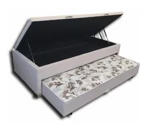 Comprar Bicama Box Baú Solteirão C\u002F Auxiliar Molas 3x1 96 Blindada