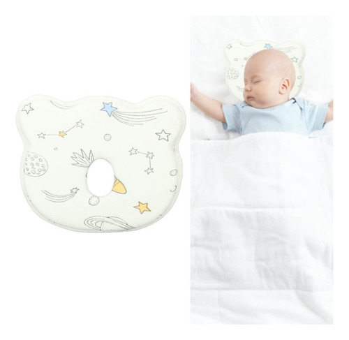 Almohadas Para Bebés Cojín Cabeza Plana Dormitorio