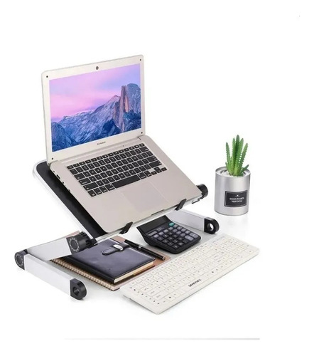 Imagen 1 de 5 de Elevador Notebook Alzador Notebook Plegable Laptop Stand 