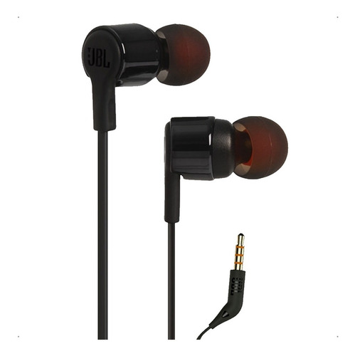 Fone De Ouvido Tune 210 Com Microfone Preto Jbl